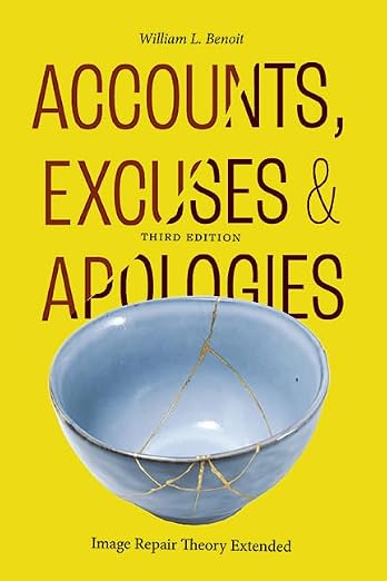 Accounts, Excuses, and Apologies book cover
