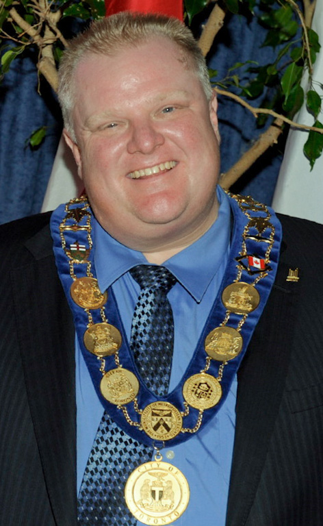 Photo of Toronto Mayor Rob Ford