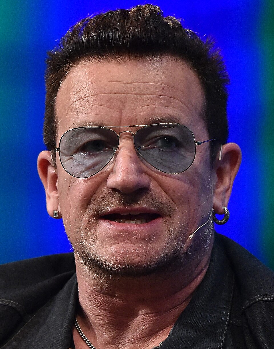 Photo of U2 frontman Bono